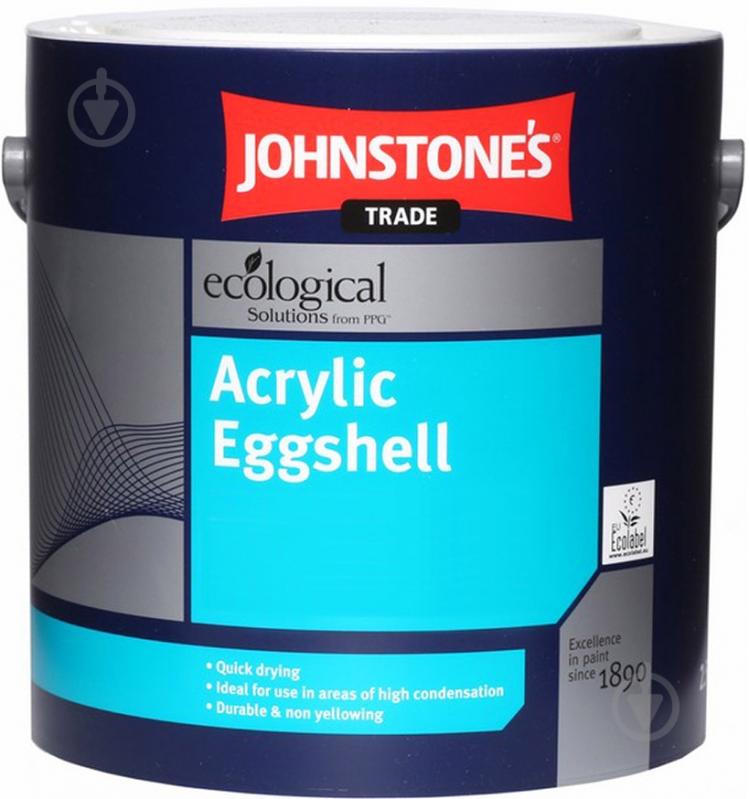 ᐉ Фарба акрилова водоемульсійна Johnstone's Acrylic Eggshell напівмат