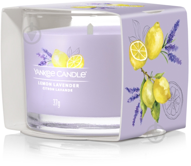 ᐉ Свеча ароматическая Yankee Candle Lemon Lavender (Лимон и Лаванда