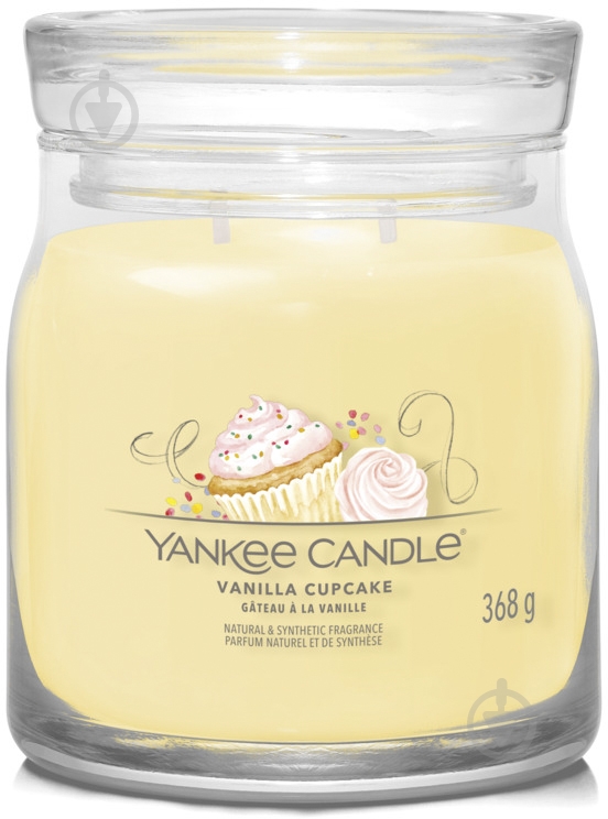 ᐉ Свеча ароматическая Yankee Candle Vanilla Cupcake (Ванильный кекс