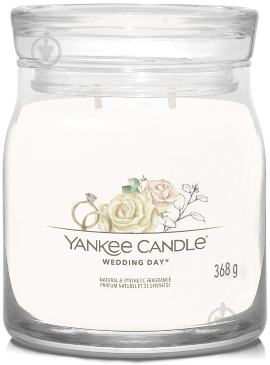 ᐉ Свеча ароматическая Yankee Candle Wedding Day (День свадьбы) Medium