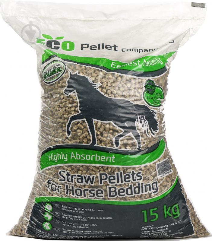 ᐉ Подстилка натуральная для лошадей ECO Pellets Straw Pellets for Horse