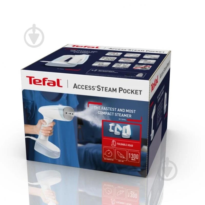 ᐉ Відпарювач Tefal Access Steam Pocket DT3041E1 • Краща ціна в Києві