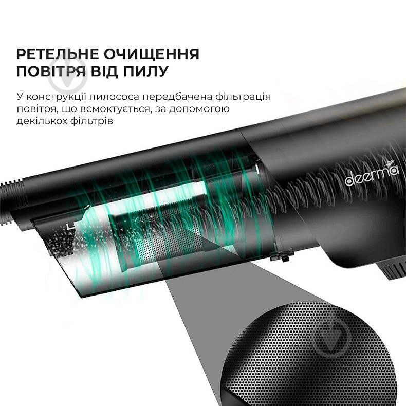 ᐉ Пылесос Deerma Stick Vacuum Cleaner Cord DX700 white • Купить в Киеве