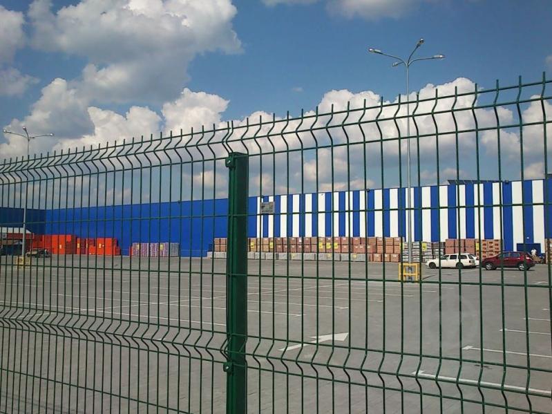 ᐉ Секция ограждения 2,03x2,50 Zn+ППл м зеленая • Купить в