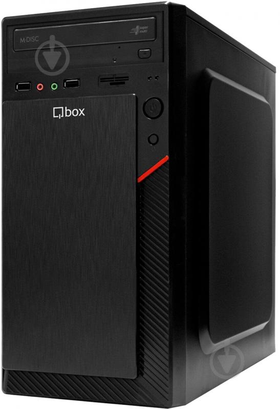 ᐉ Компьютер персональный Qbox A0168 (QboxA0168) black • Купить в Киеве
