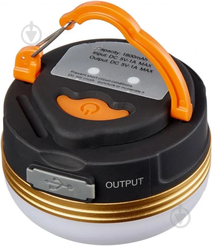 ᐉ Ліхтар для кемпінгу SKIF Outdoor Light Drop black/orange • Краща ціна в Києві, Україні