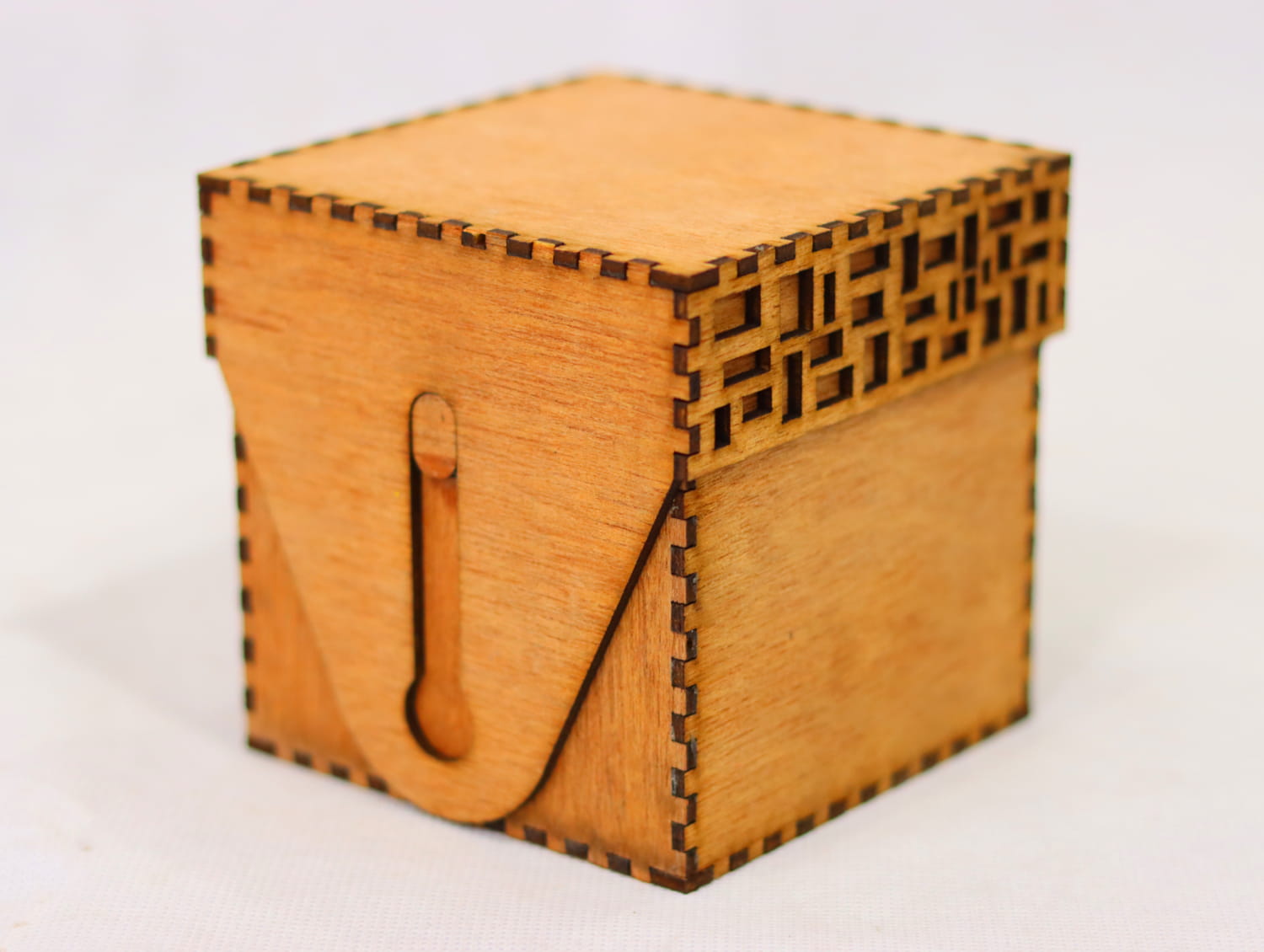 Laser Cut Wood Gift Box 3mm SVG DXF CDR AI PDF Free Download 3axis.co