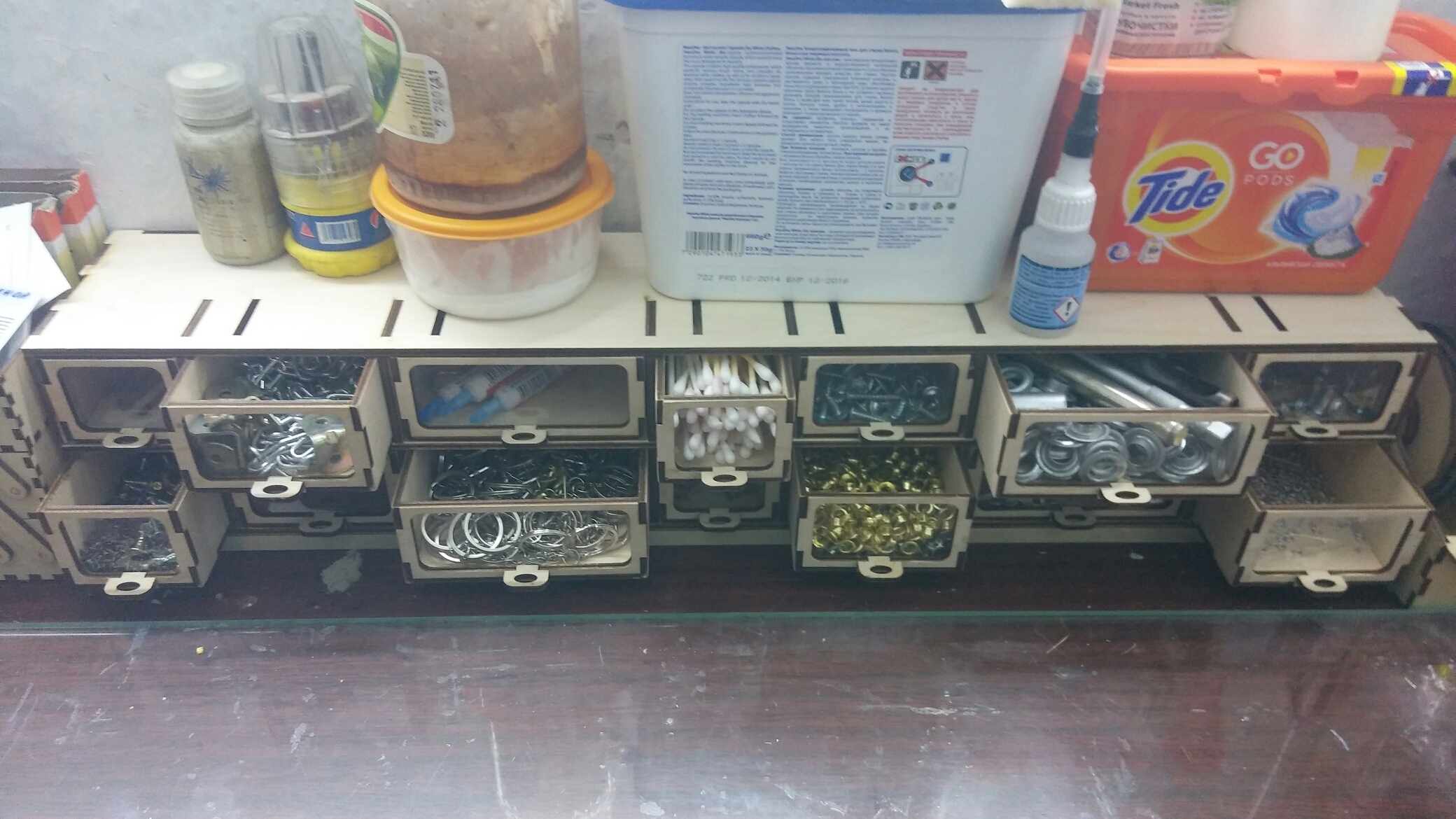 Laser Cut Rack With Drawers Free Vector cdr Download 3axis.co