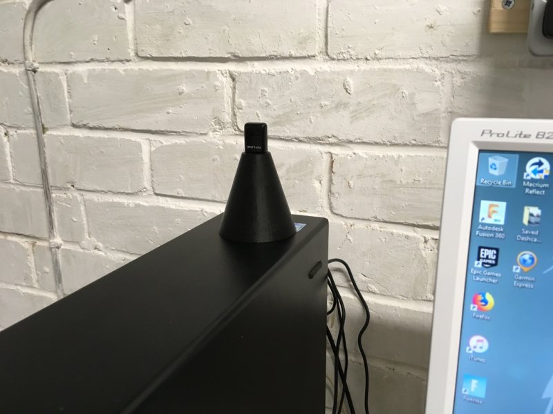 USB WiFi Stand 3D Printer Model Download Free STL File 3axis.co