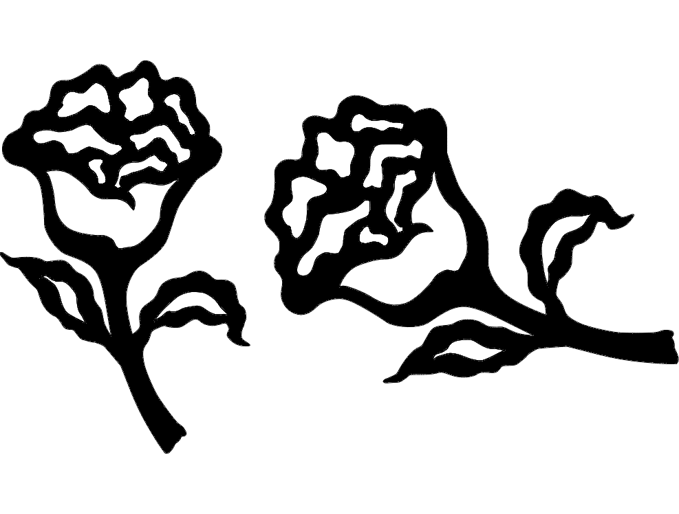 Flower dxf File Free Download 3axis.co