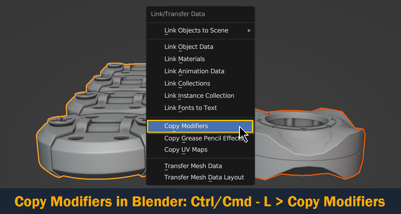 How to Copy Modifiers in Blender 3DModels Blog