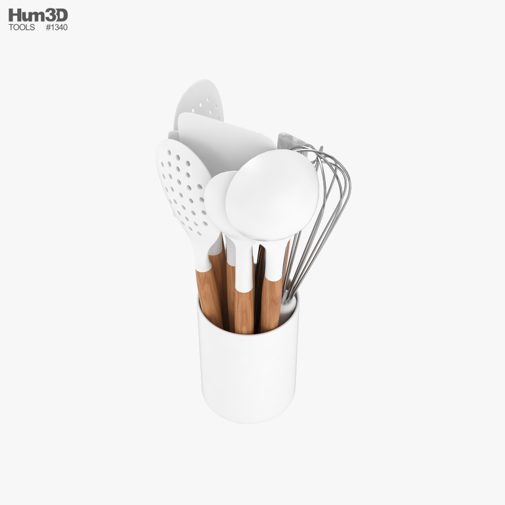 Kitchen Utensils Set 3Dモデル 家具 on 3DModels