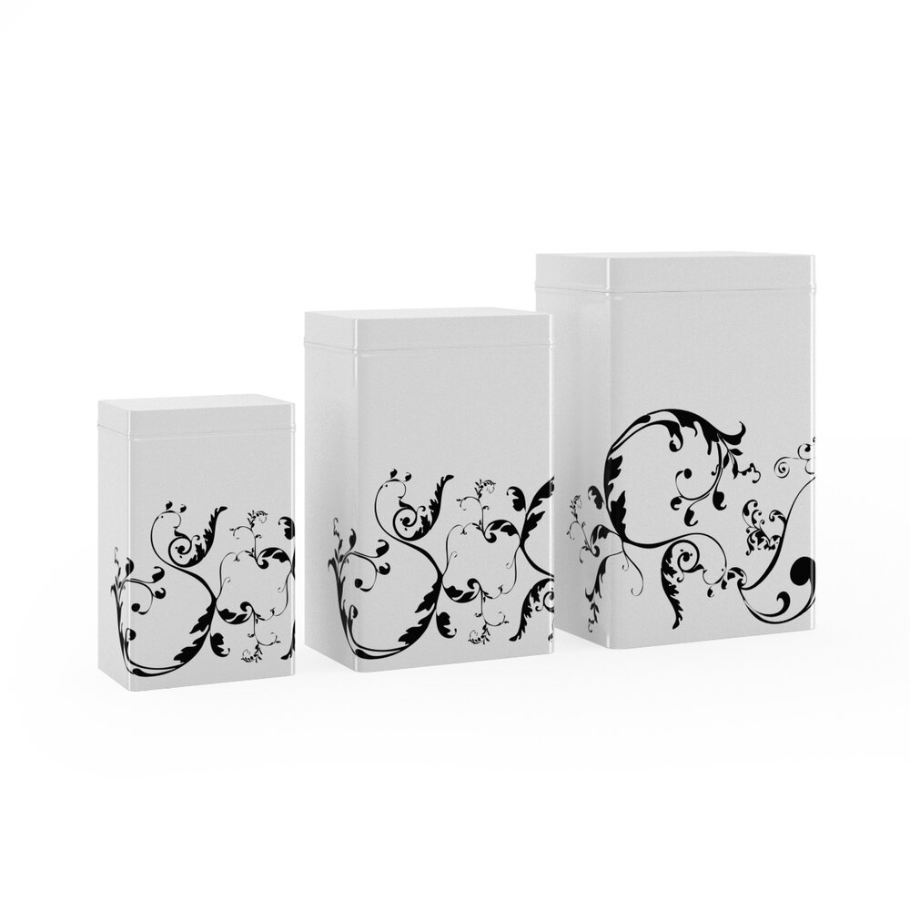 Kitchen Containers 3D model Download Other Author Format Exclude on