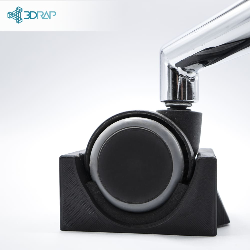 Gaming Chair Wheel Cups / Stoppers 3DRap