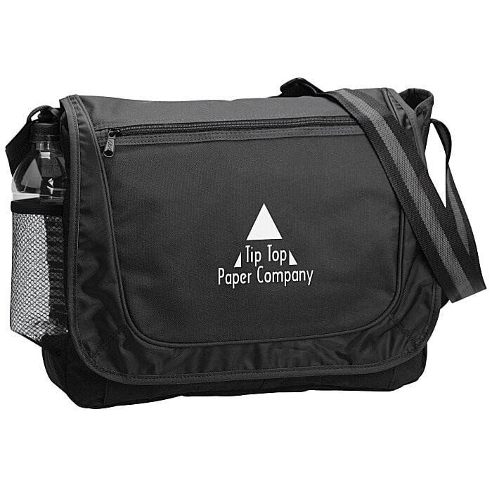 Stripe Strap Messenger Bag 110268