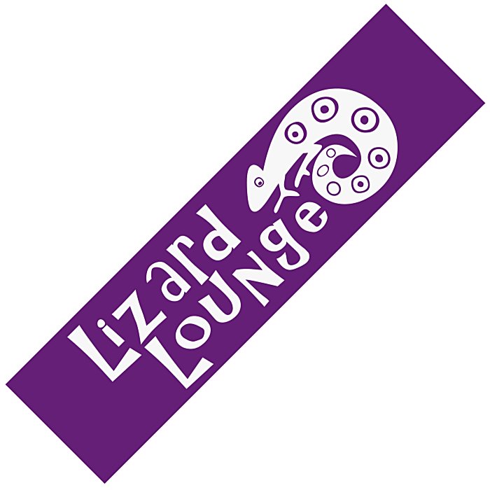 Removable Vinyl Bumper Sticker 3 x 111/2" 3536