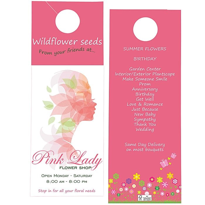 Pocket Paper Stock Door Hanger 141310