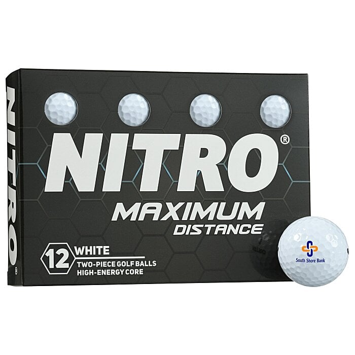 Nitro Maximum Distance Golf Ball Dozen 152928