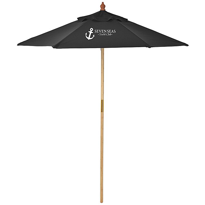 Bamboo Market Umbrella 7' 160882