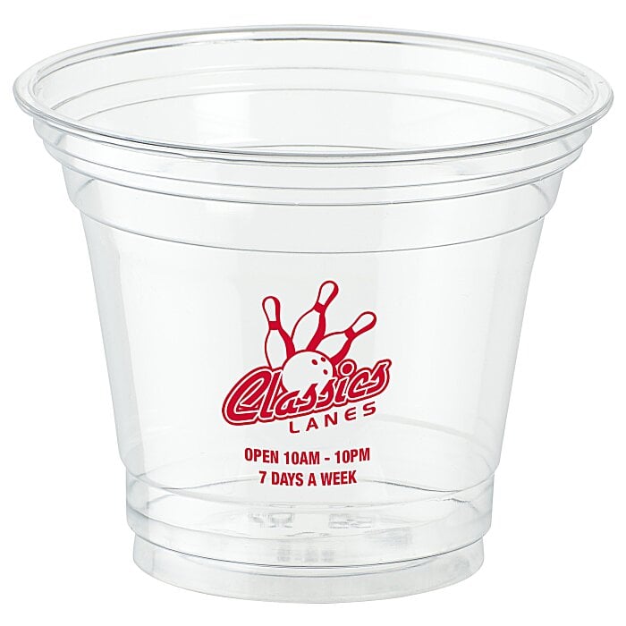 Clear Soft Plastic Cup 9 oz. 1629589