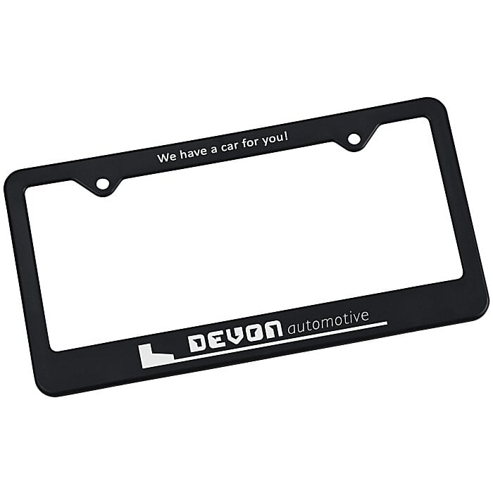 License Plate Frame 165058
