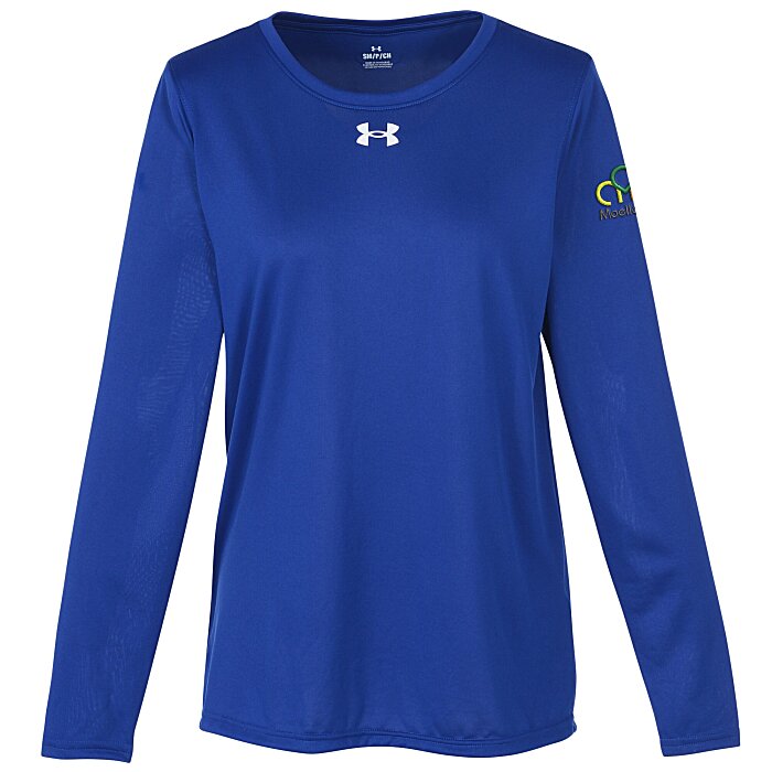 Under Armour Team Tech Long Sleeve TShirt Ladies' Embroidered