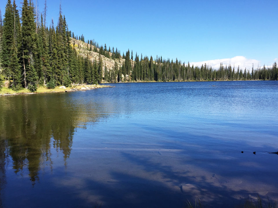 Hike the Continental Divide Trail to Fishhook Lake and Lost Lake