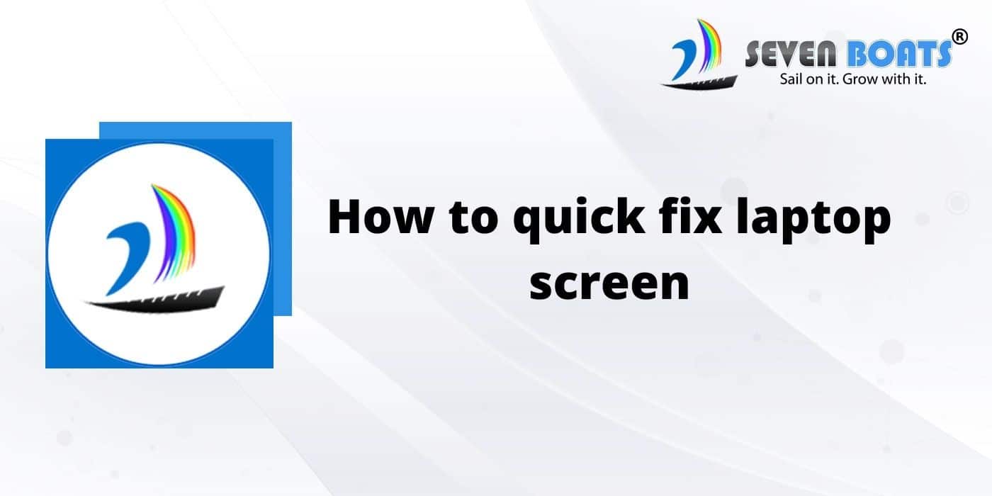 How To Quick Fix Laptop Screen DoItYourself Fixes For Glitches