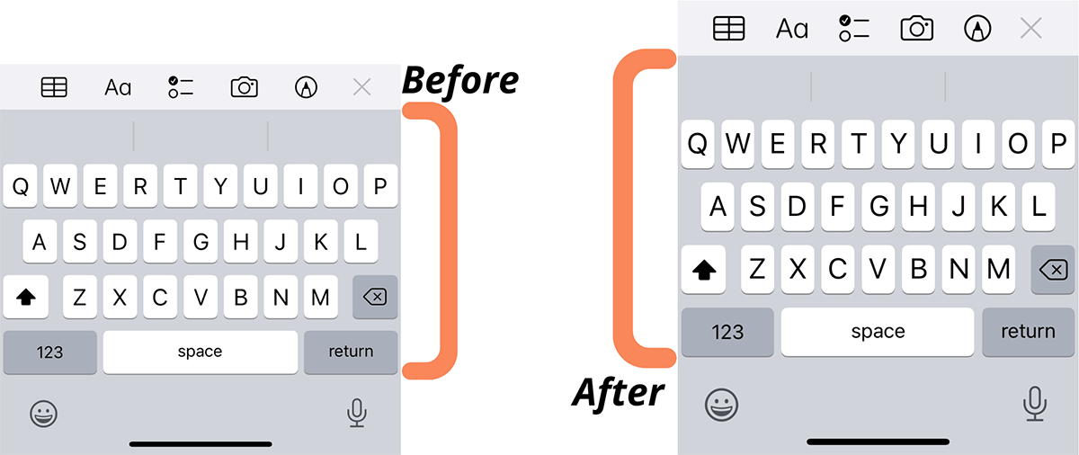 How to Make iPhone Keyboard Bigger
