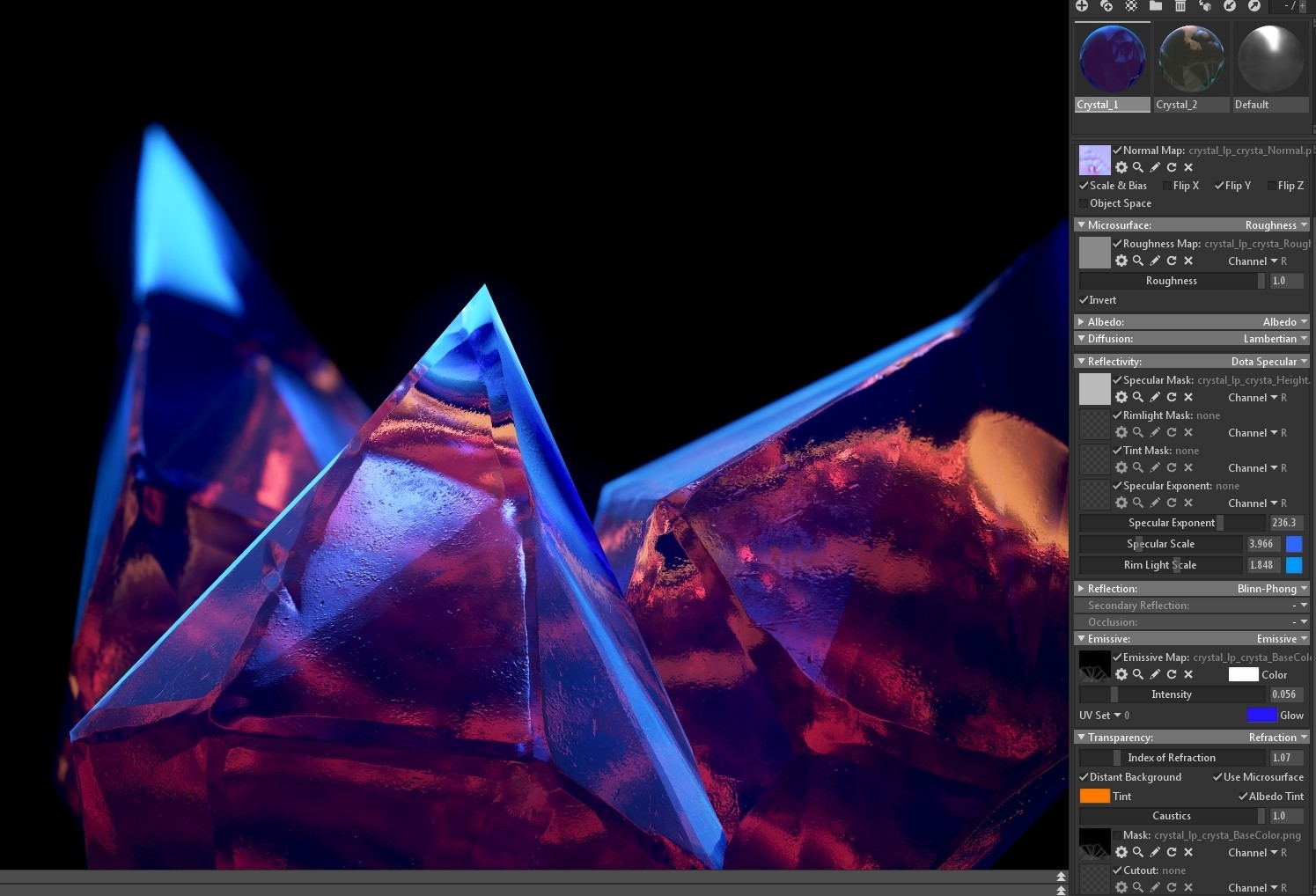 How To Make Stylized Crystals With Maya Zbrush And Substance EroFound