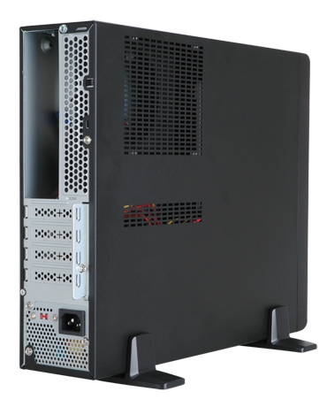 In Win BL040 Small Form Factor (SFF) Computer Case, Black - A-Power