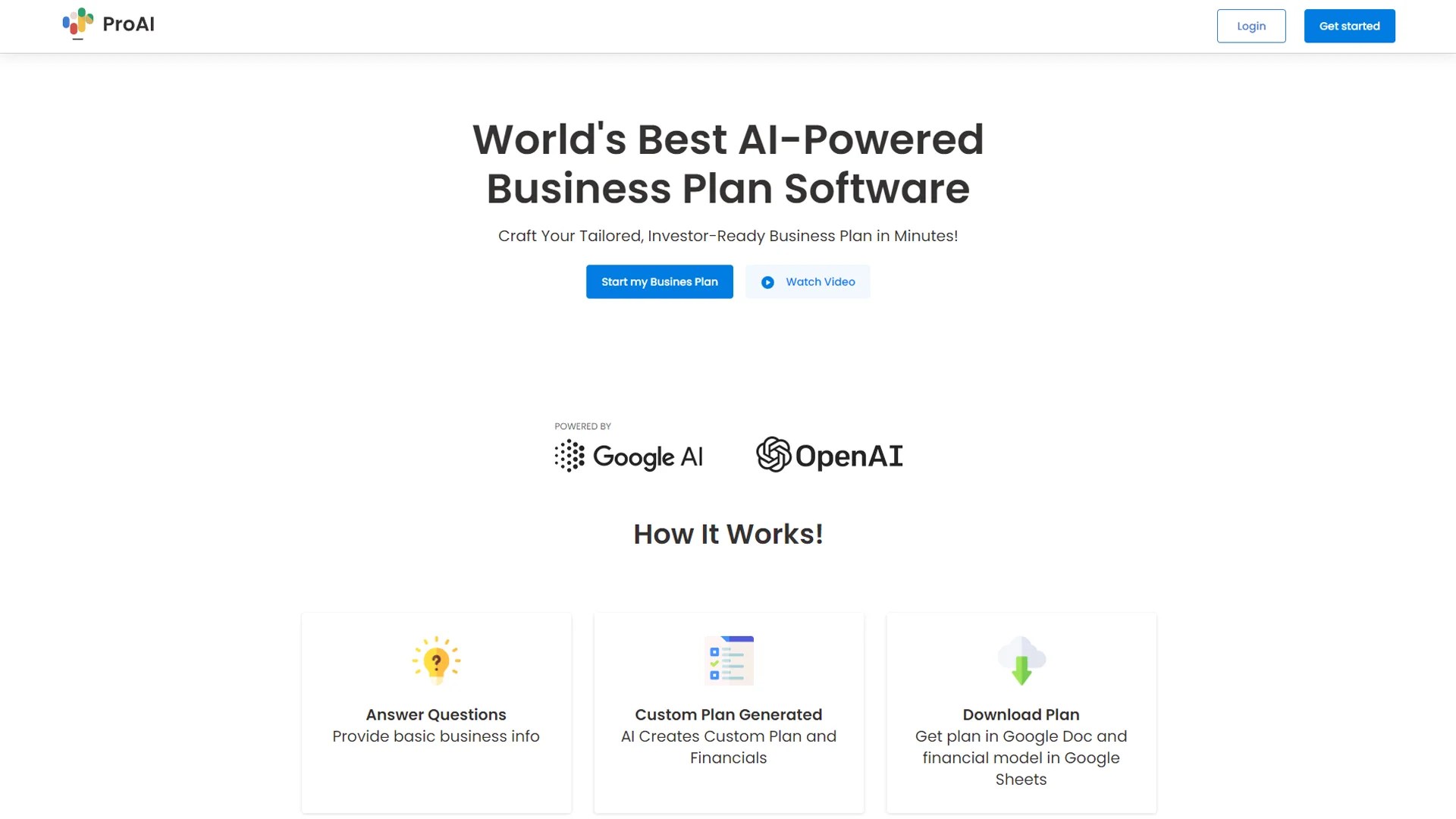 10 Business Plan AI Generators to Kickstart Your Business in 2024