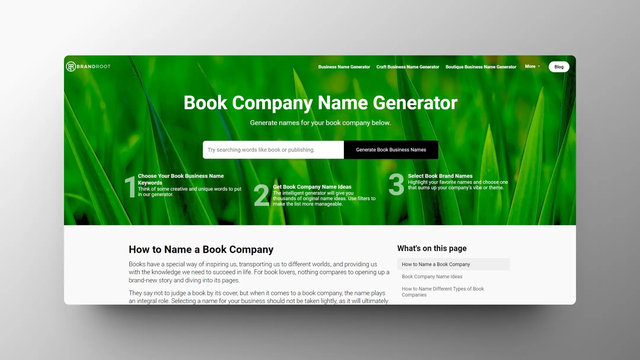 5 Best Book store name generators for business in 2024