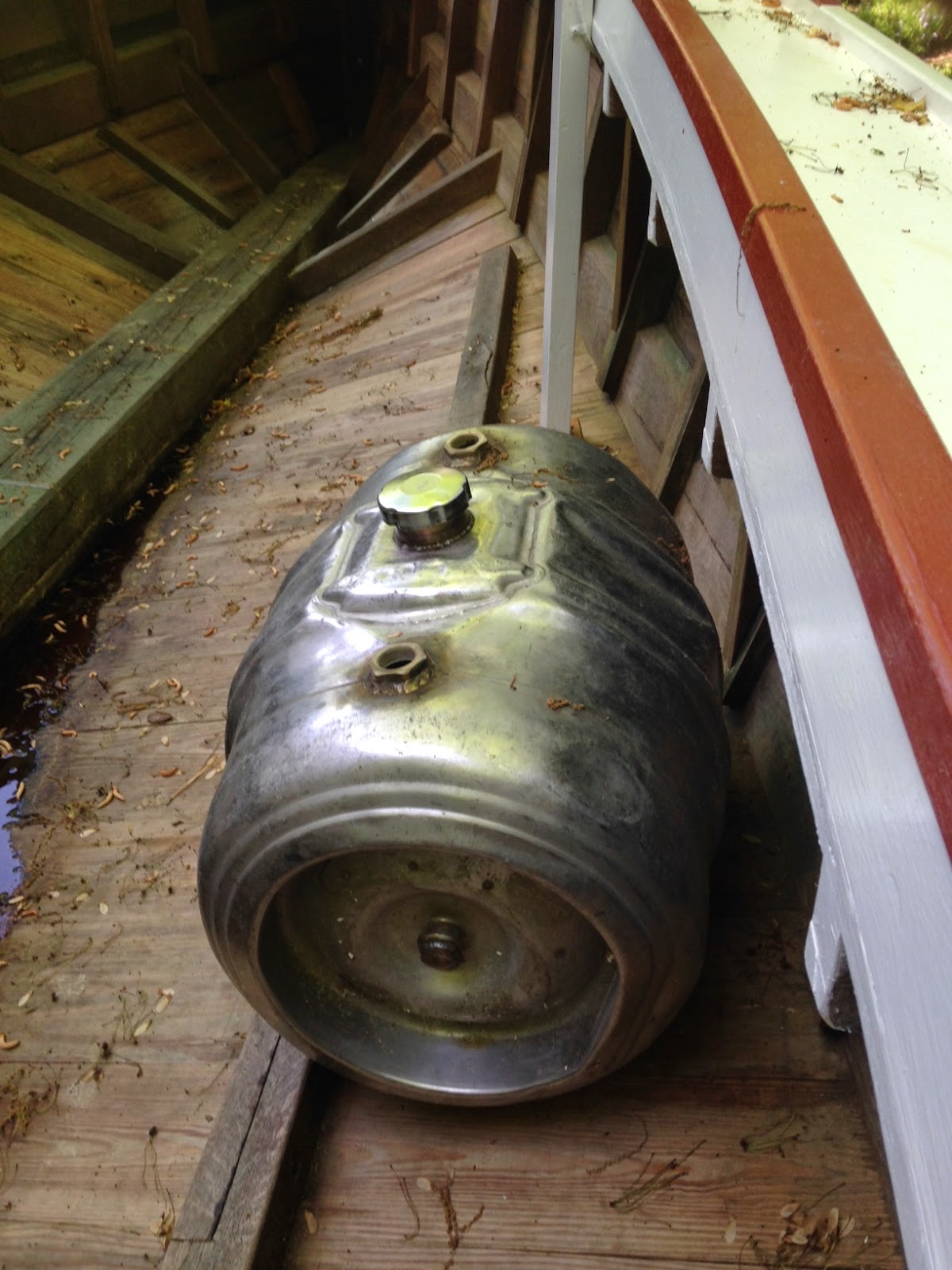 Beer Keg Fuel Tank