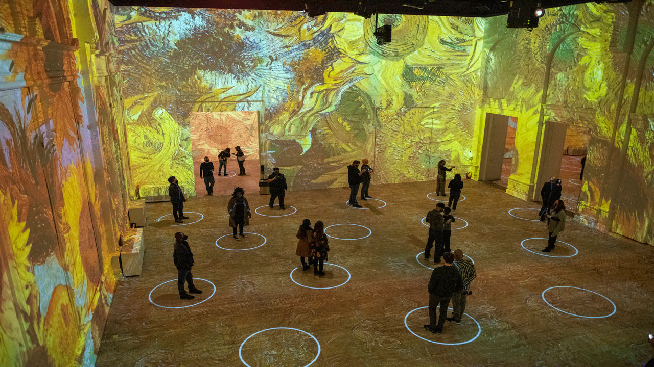 New 'Immersive Van Gogh' Exhibit Comes to Los Angeles ABC7 Los Angeles