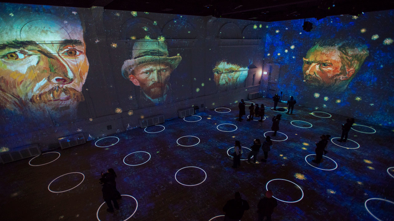 New 'Immersive Van Gogh' Exhibit Comes to Los Angeles ABC7 Los Angeles