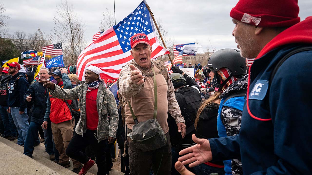 Former Oath Keeper Ray Epps, a target of Jan. 6 conspiracy theories