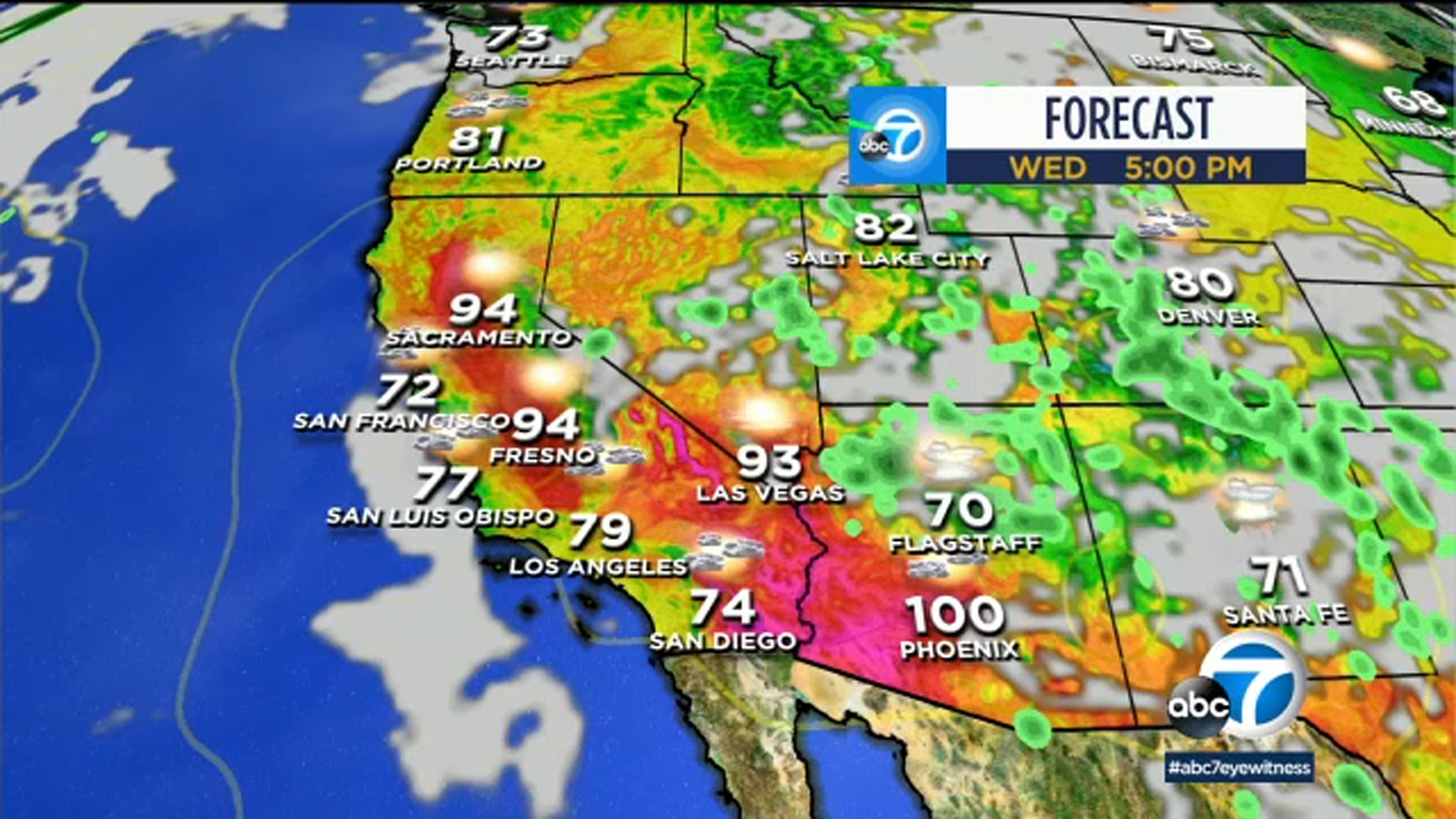 Orange County Weather Map - Cynthy Constance