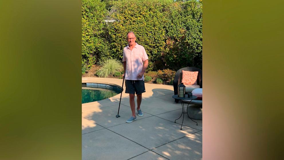Chris Barr Paralyzed man who can walk again shows potential benefit of