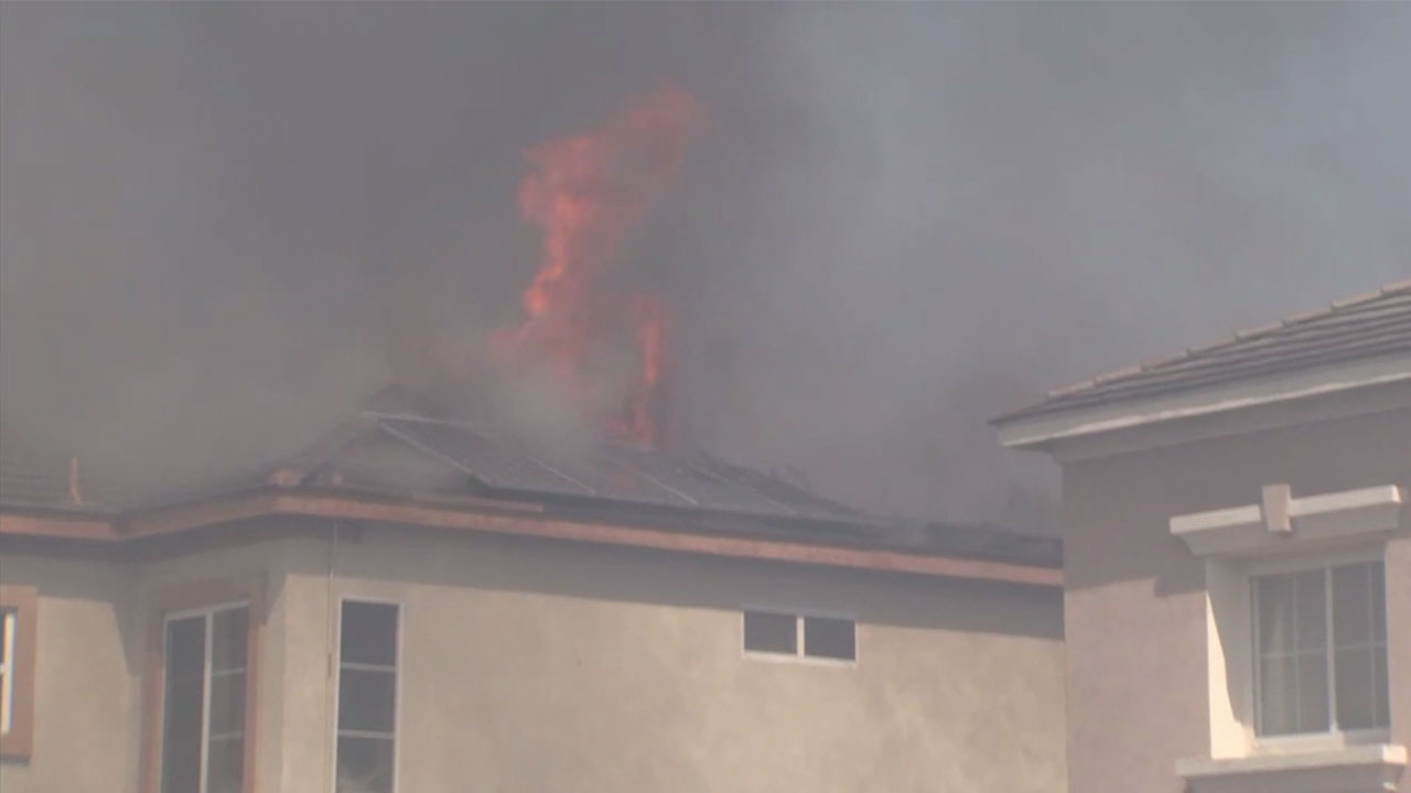 PHOTOS Anaheim Hills fire triggers evacuations in Orange County ABC7