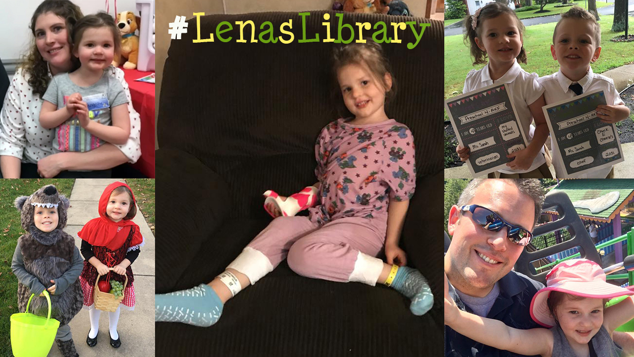 Lena's Library Children's books being sent to 4yearold New Jersey