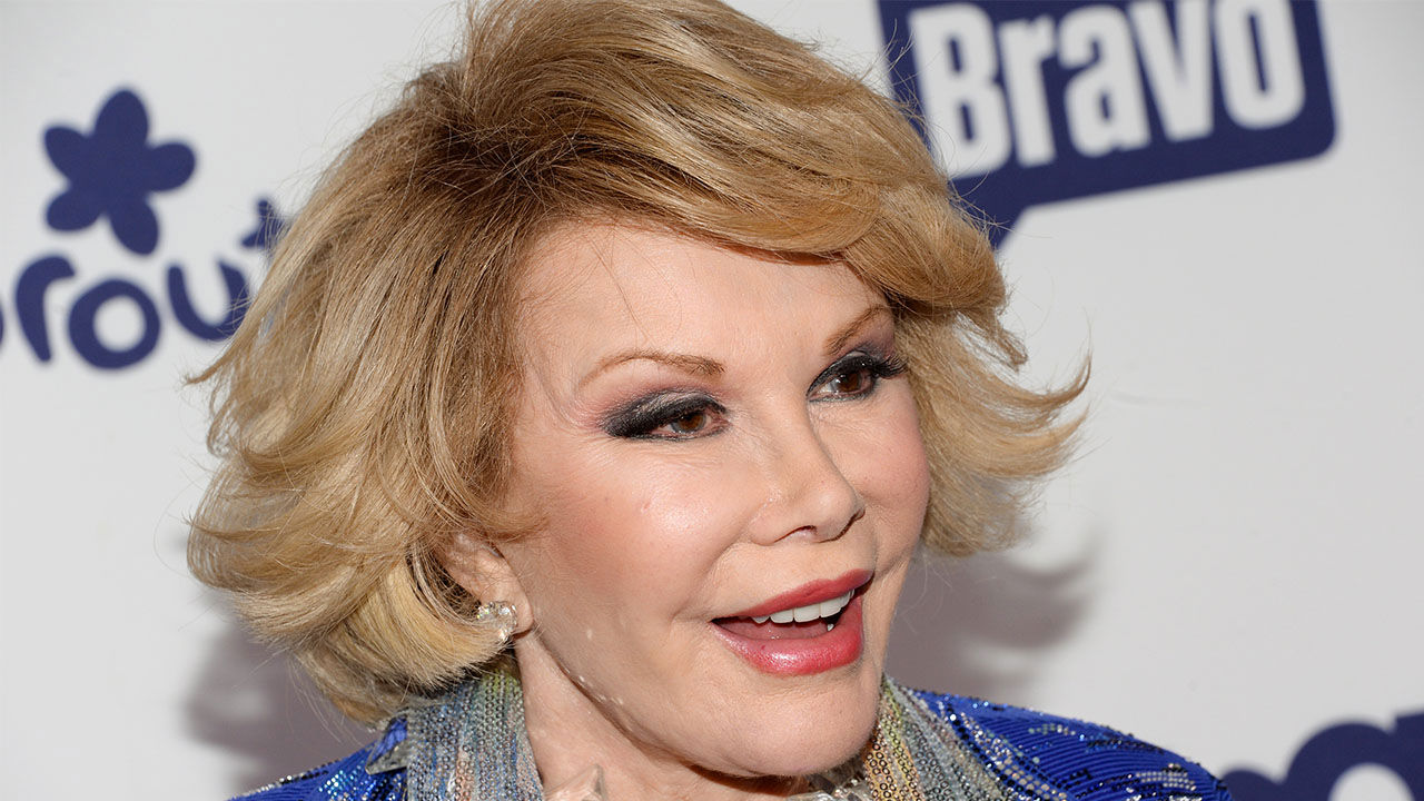 Joan Rivers jokes about her death at comedy show hours before heart