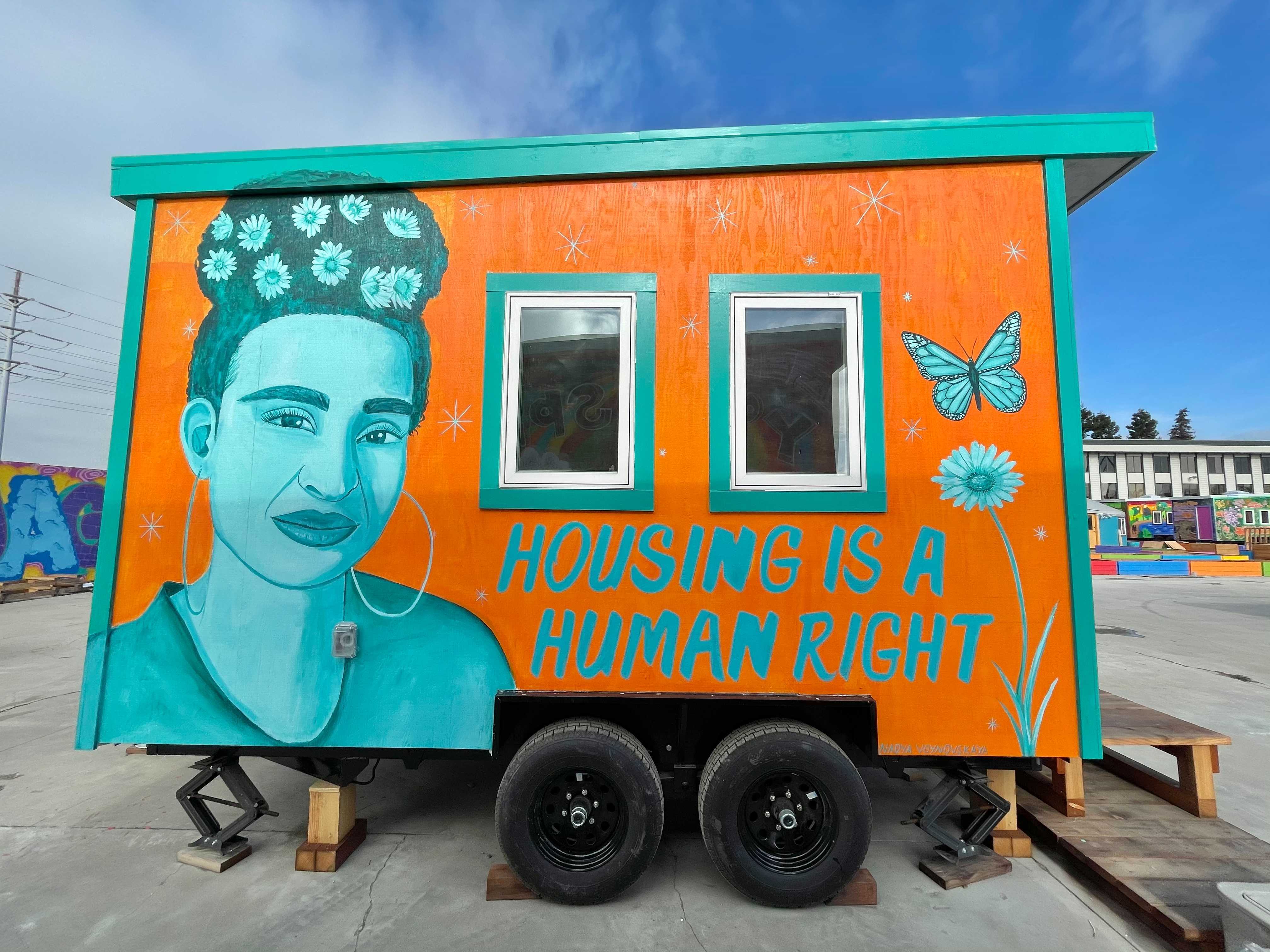 Tiny homes for the homeless What it's like at the newest (and most