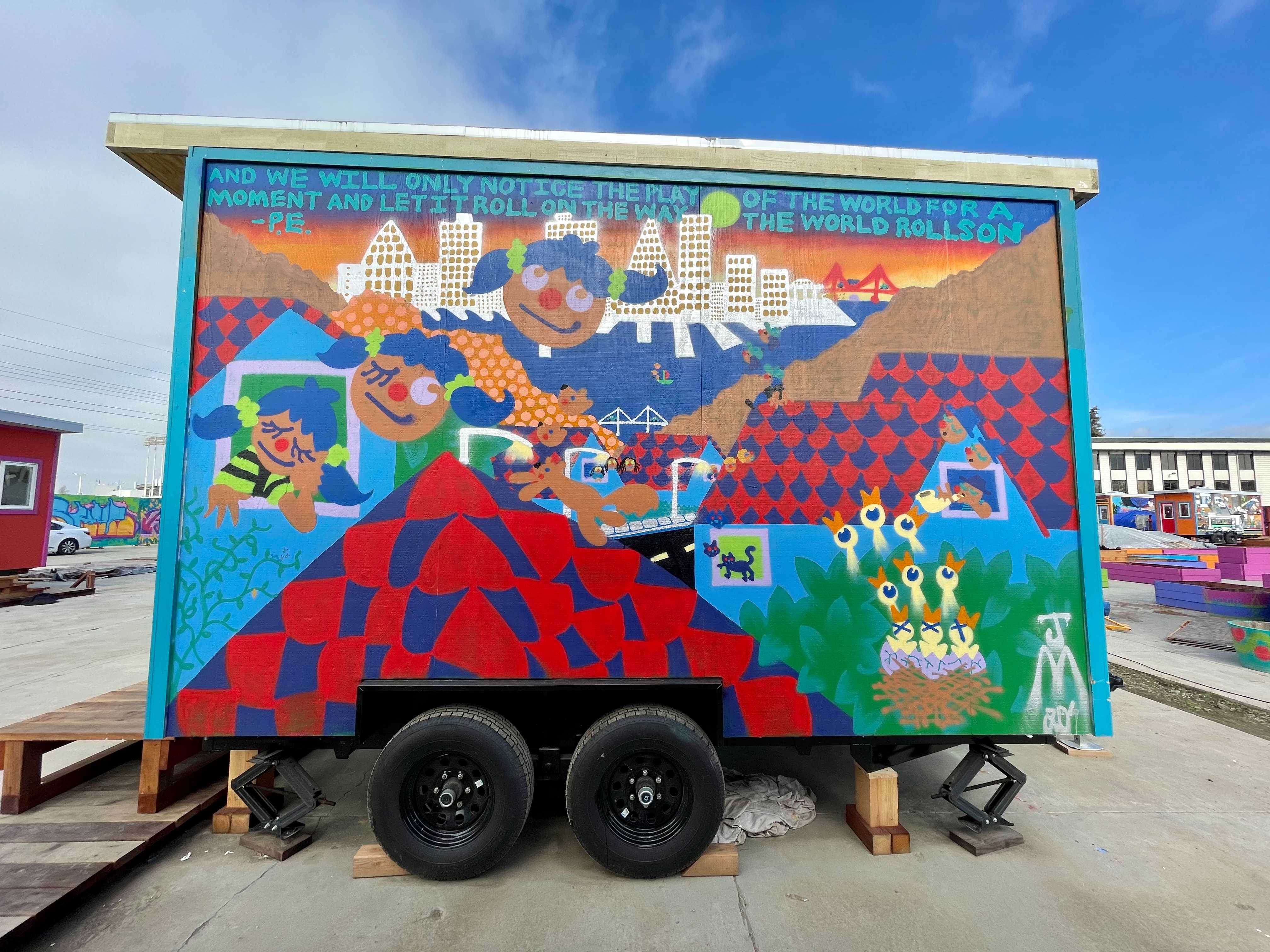 Tiny homes for the homeless What it's like at the newest (and most