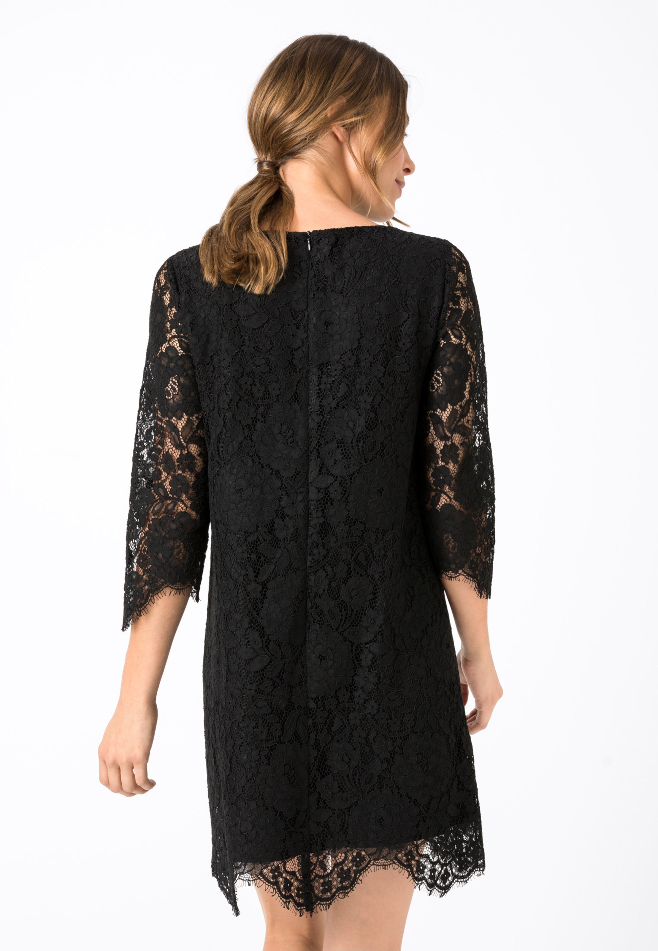 HALLHUBER Kleid in schwarz ABOUT YOU