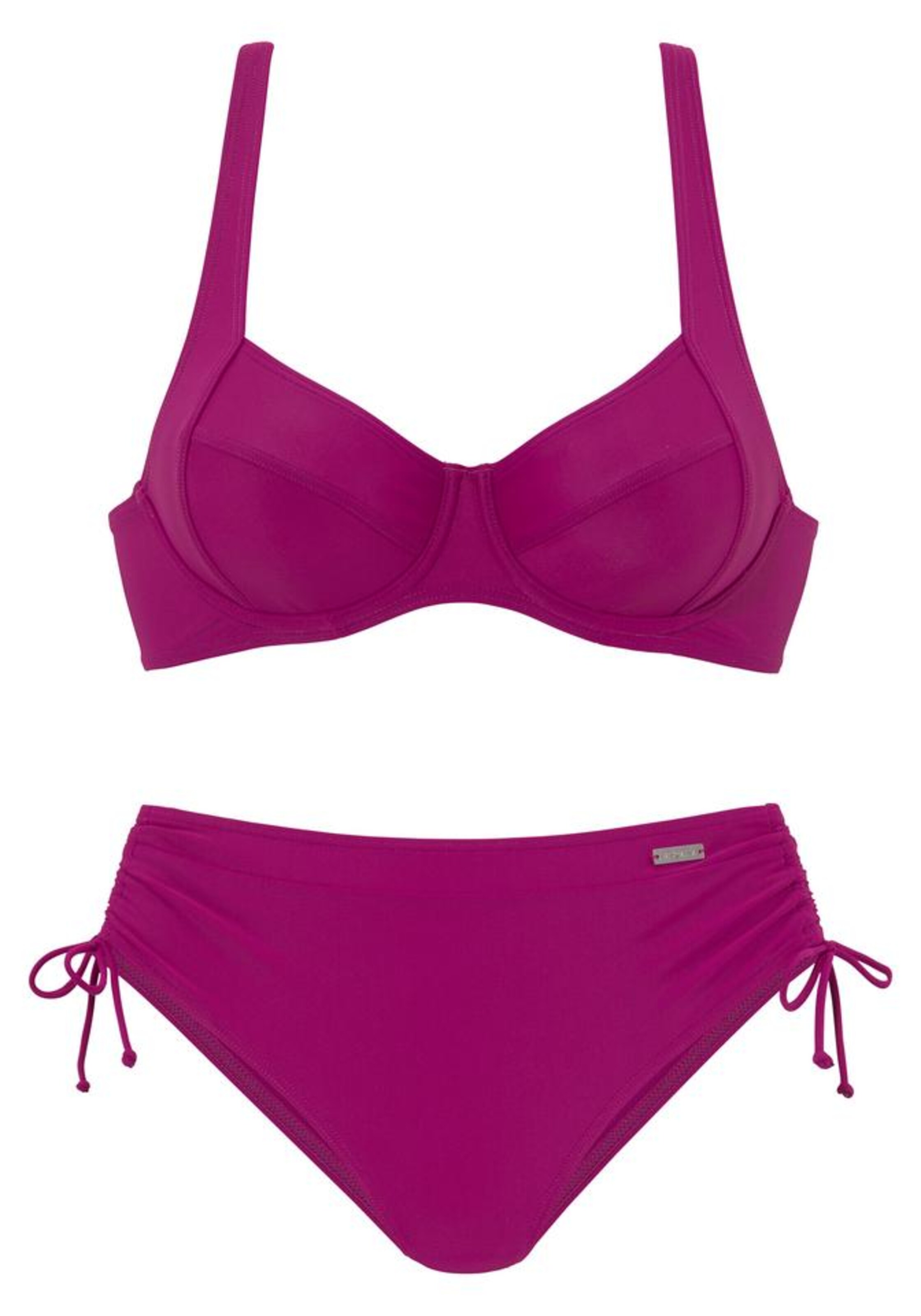 LASCANA Bikini in fuchsia ABOUT YOU