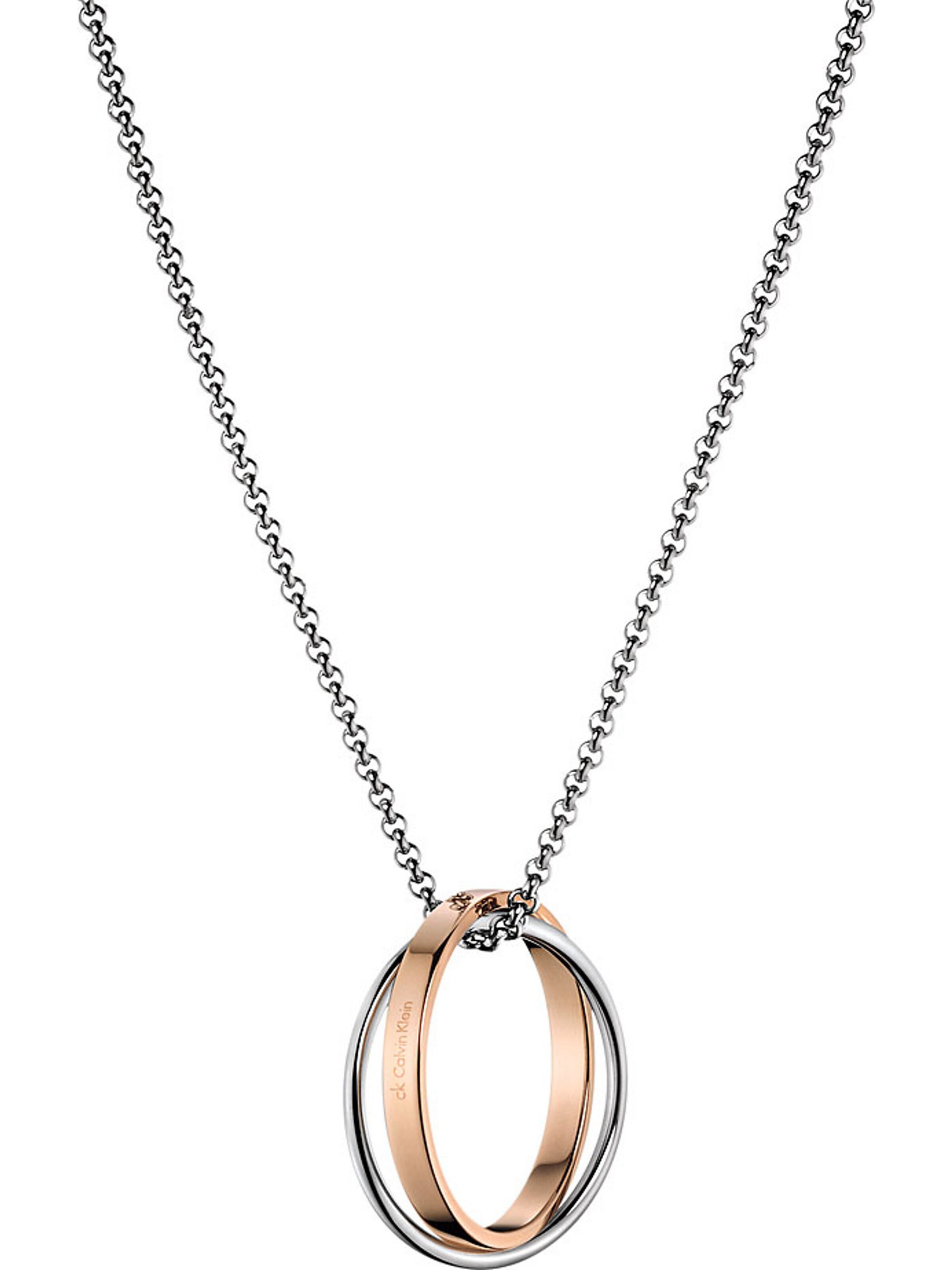 Calvin Klein Calvin Klein DamenKette Edelstahl Bicolor/silber/rosé