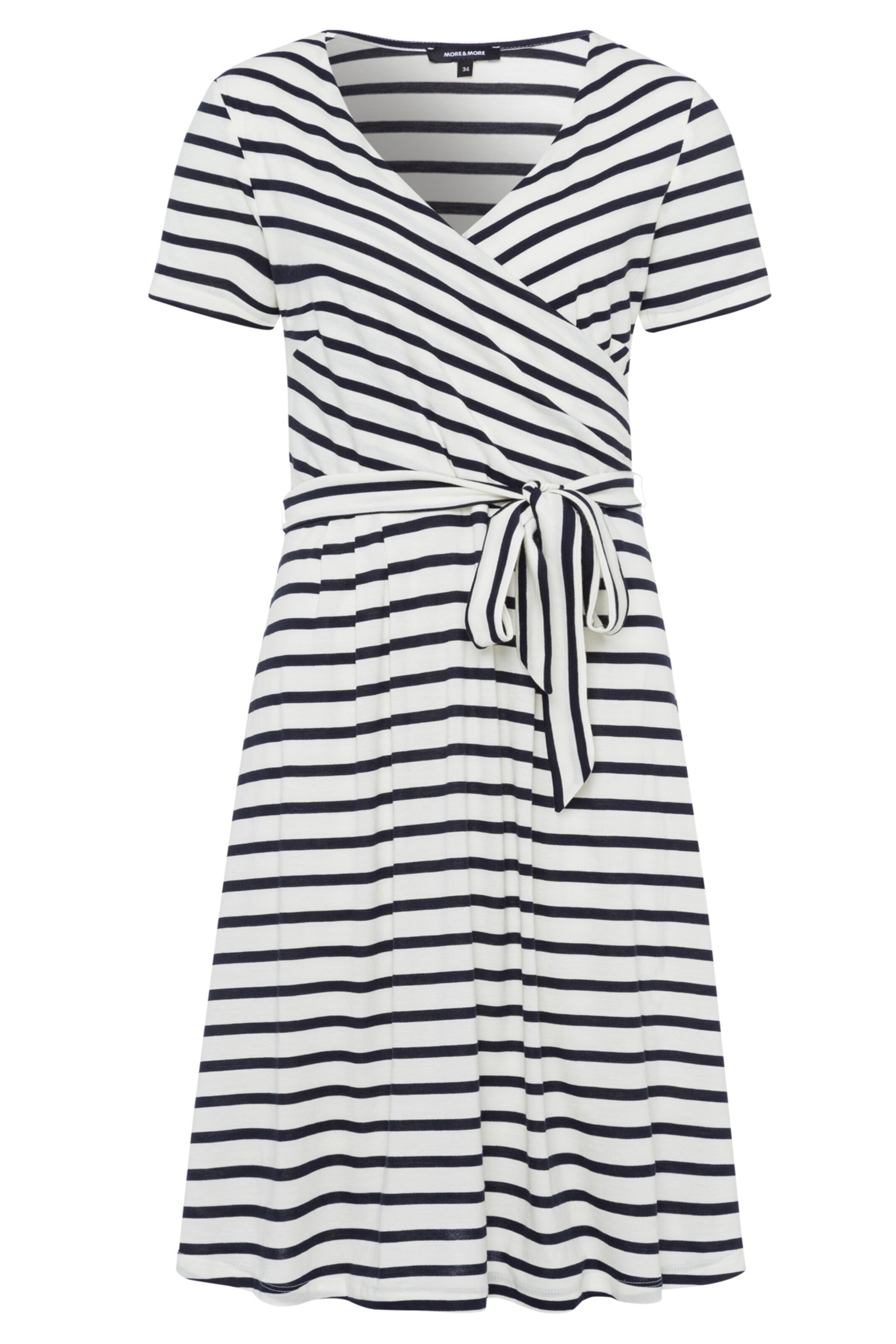 MORE & MORE Kleid in schwarz / weiß ABOUT YOU