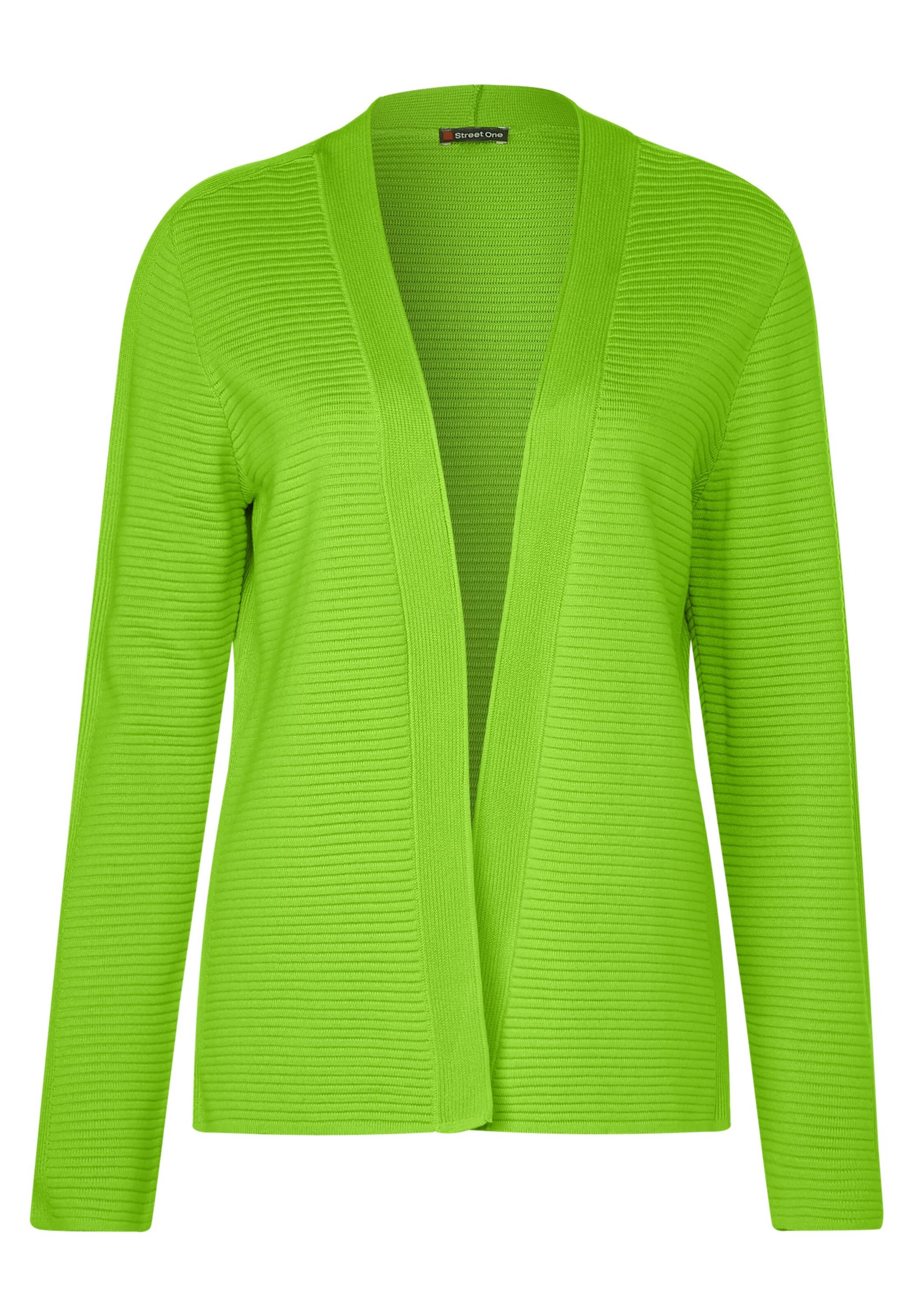 STREET ONE Strickjacke in grün ABOUT YOU