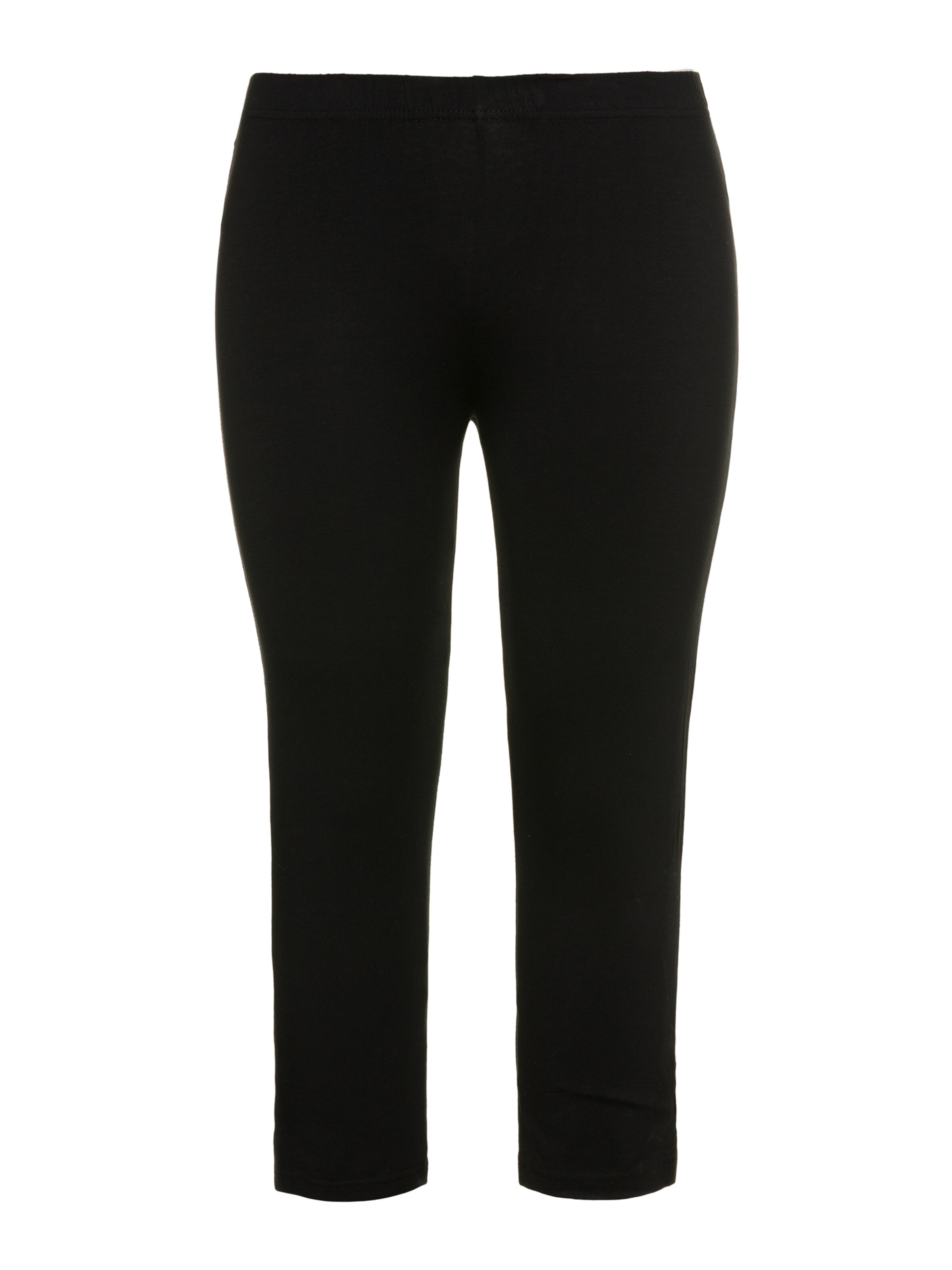 Ulla Popken Caprihose in schwarz ABOUT YOU
